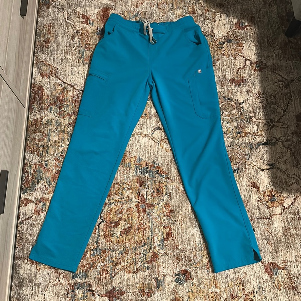 Figs Pants- Size small in the color Teal